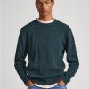 Hombre PEPE JEANS Punto | Jersey Dean Crew Neck Pjl Verde - Julia Martino Moda