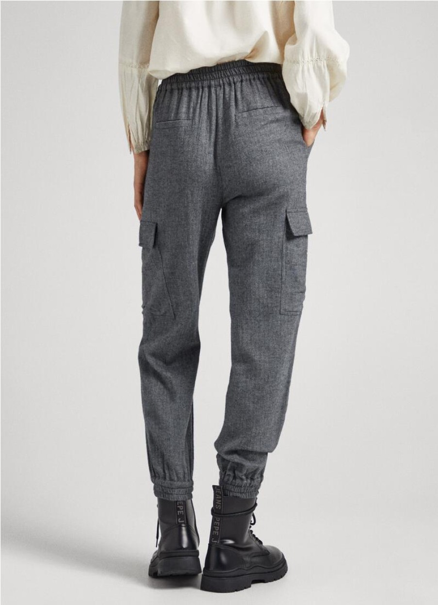 Mujer PEPE JEANS Pantalones Y Jeans | Pantalon Cargo Janet Pjl - Julia Martino Moda