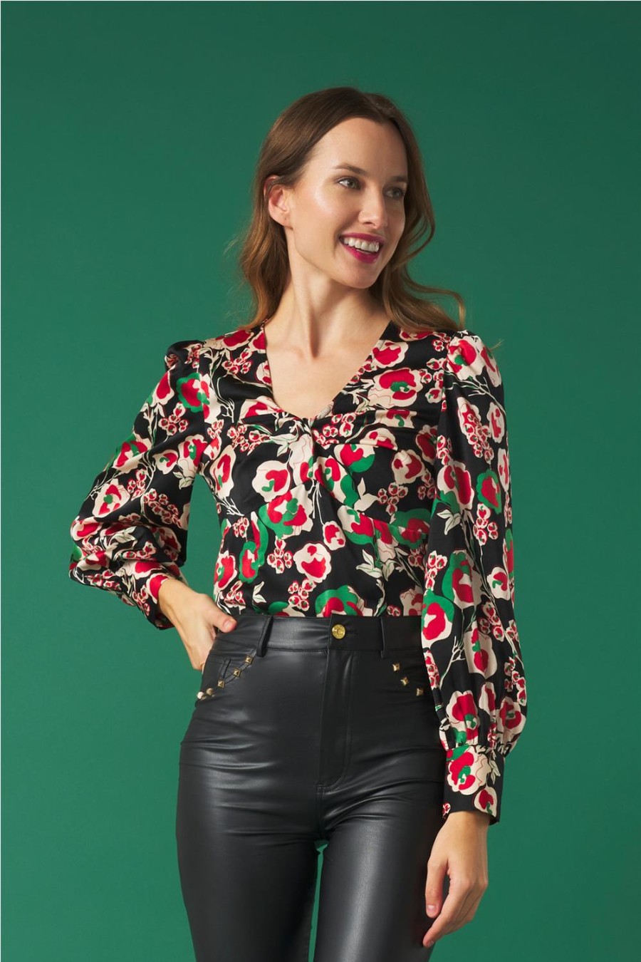 Mujer MINUETO Blusas Y Camisas | Top Garland Minueto - Julia Martino Moda